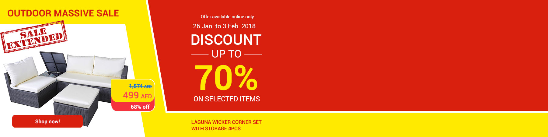 Carrefouruae Offers with massive Outdoor Clearance Sale