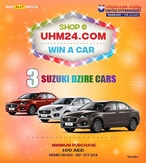Shop and win car
