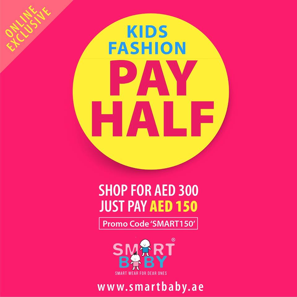 Smart Baby Online Exclusive Pay Half Offers
