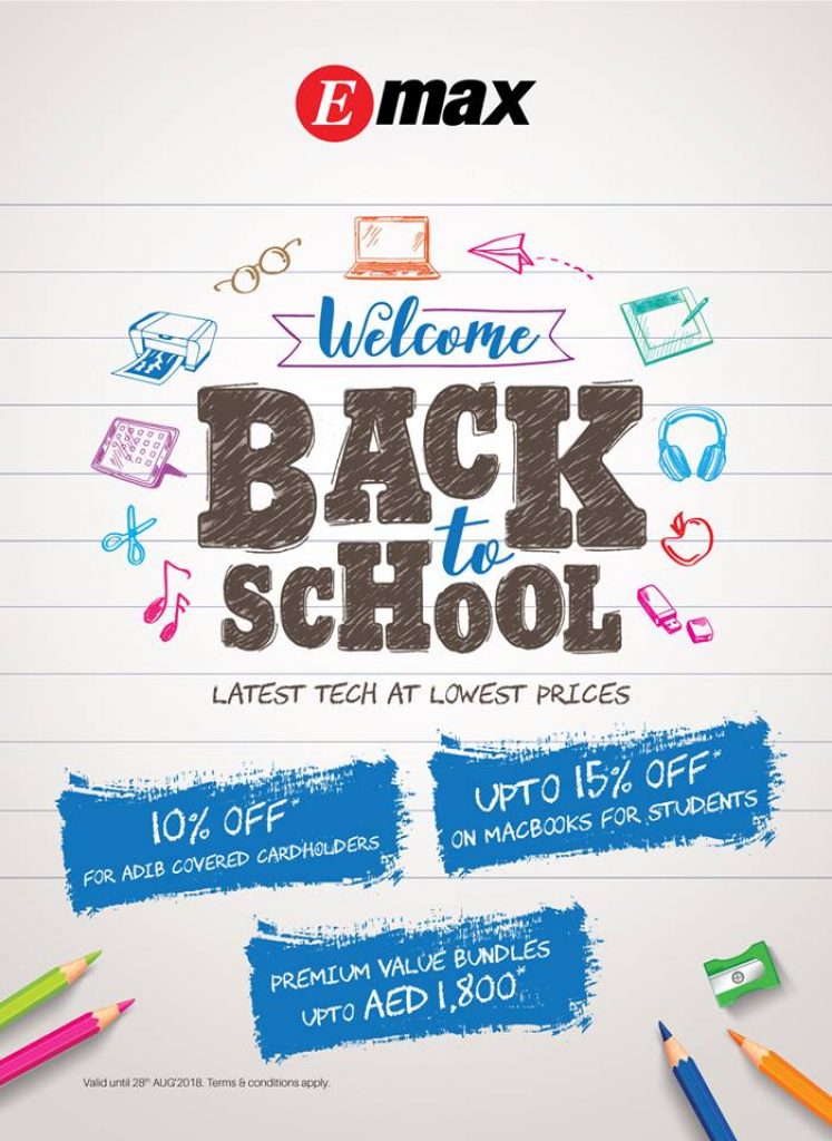 Emax Back to School Offers